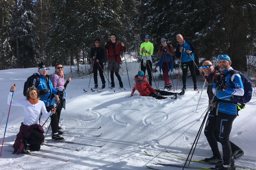 Superbe week-end de ski dans le Jura