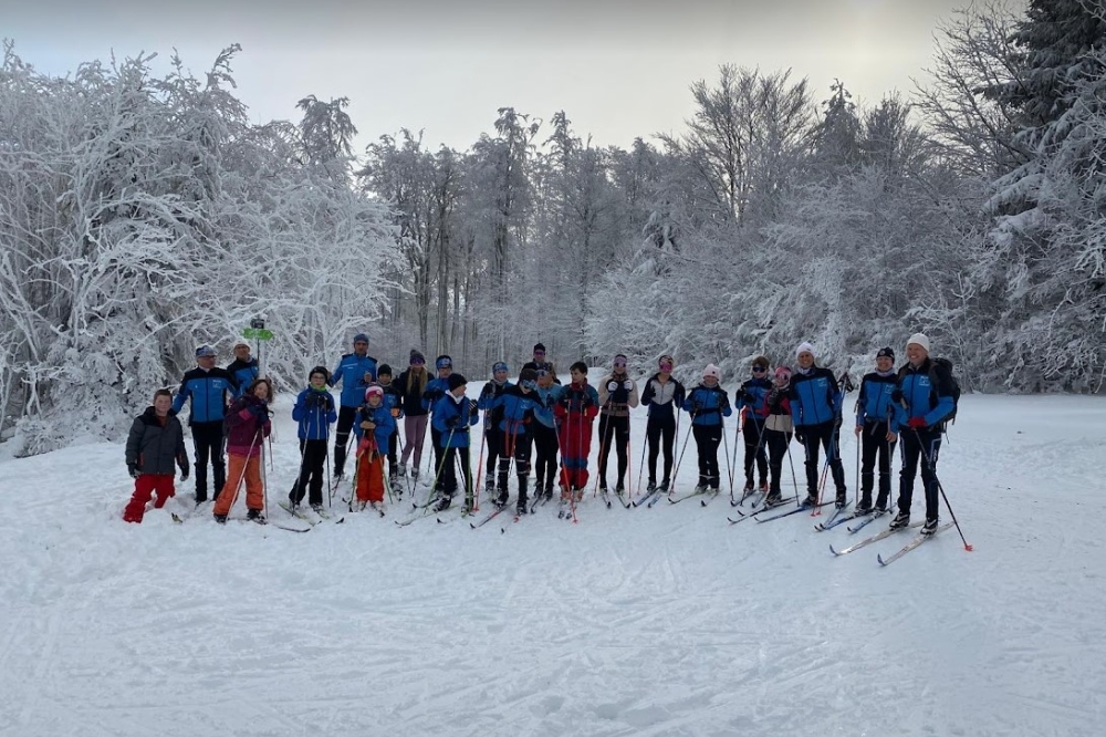 Première sortie sur neige